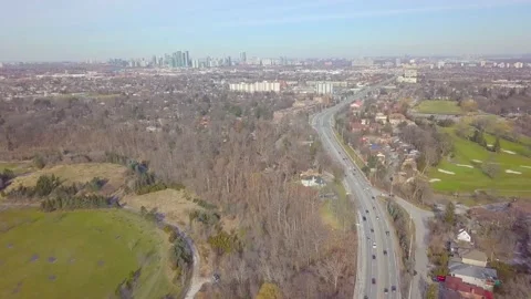 Road to Mississauga 库存影片 147465426