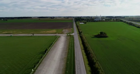 Road to the Mosque in Perrysburg Stock Footage 146890837