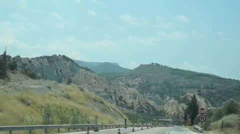 ROAD TO MOUNTAIN 3 Stock Footage 26424488