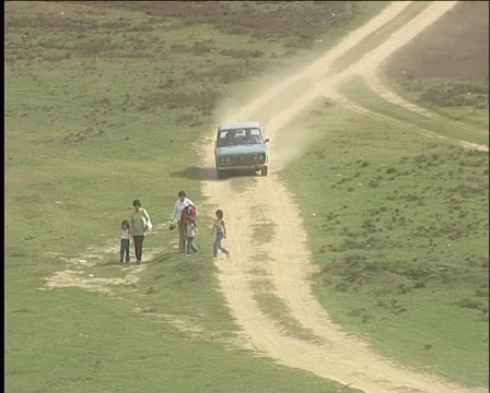 Road in mountain Stockbeeldmateriaal 998598