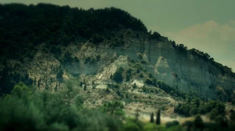 ROAD TO MOUNTAIN Stock Footage 26424239