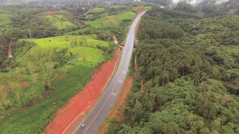 Road Mountain Stock Footage 79155287