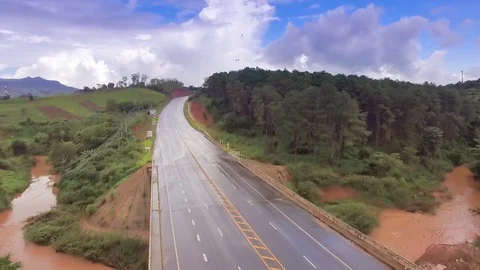 Road Mountain Stock Footage 79155350