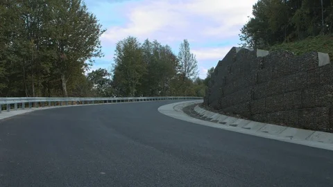 Road on the mountain Stock-Footage 94722553