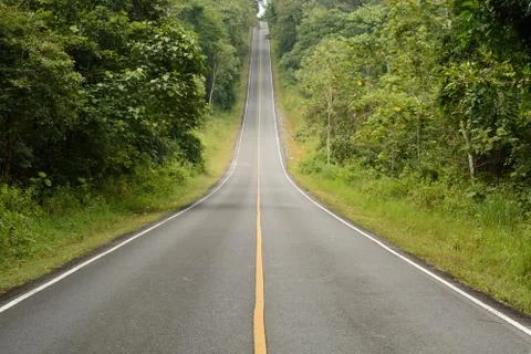 Road in the mountain Stock Photos