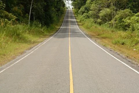 Road in the mountain Stock Photos