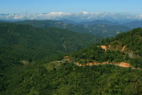 Road on Mountain Stock Photos