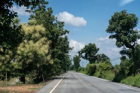 Road in the mountain Stock Photos