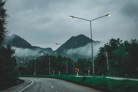 Road of Mountain Stock Photos