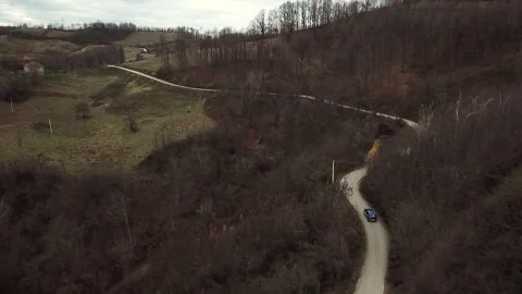 Road to the mountain top Stock Footage 136541364