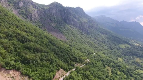 Road in the mountaine Video stock 77144975