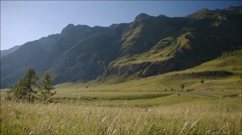 The road in the mountains Stock Footage 40500101