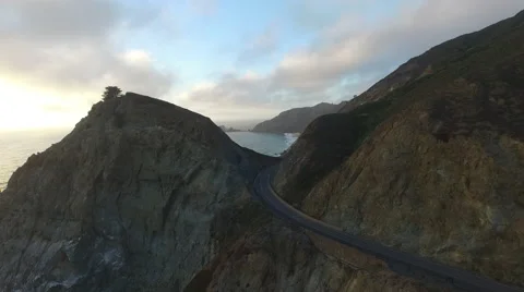 Road in the Mountains Stock Footage 52554047