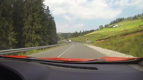 The road in the mountains Stock-Footage 70203213