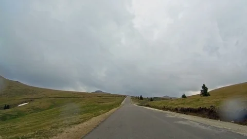 Road in mountains Stock Footage 76003809