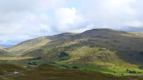 Road in the mountains. Stock Footage 80996795