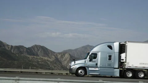 Road to the mountains Stock Footage 85995059