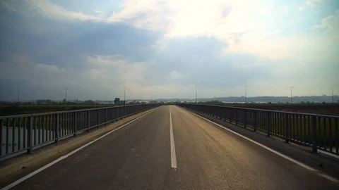 Road in mountains Stock Footage 93346328