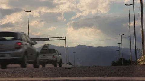 Road with Mountains Video stock 99980983