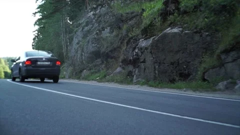 The road in the mountains. Stock Footage 150108039