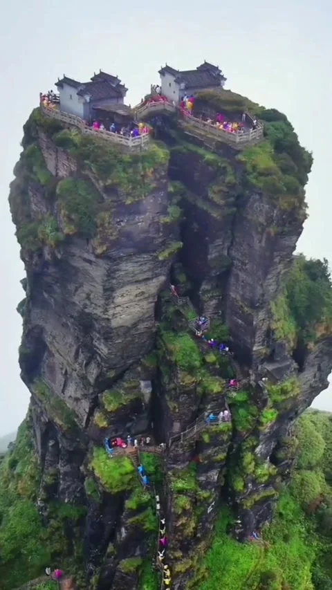 Road in the mountains Stock Footage 203813883