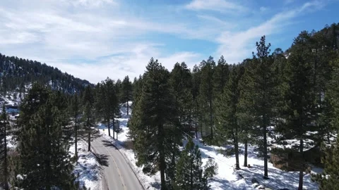 Road in the Mountains Stock Footage 329662230