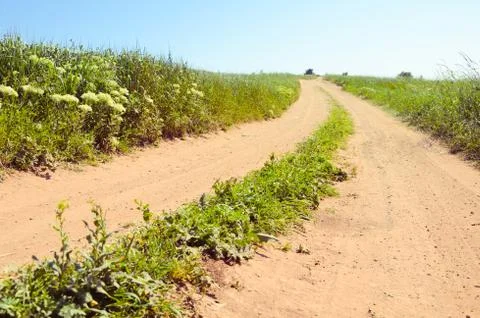 Road in the mountains Stock Photos