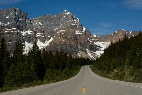 Road in the mountains Stock Photos