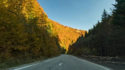 Road in the mountains Stock Photos