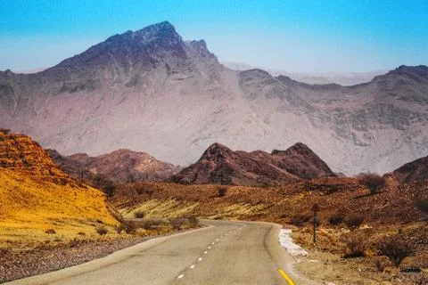A road in the mountains Stock Photos