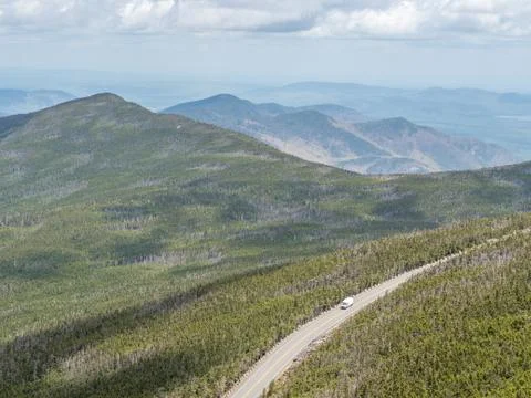 Road in the mountains Stock Photos