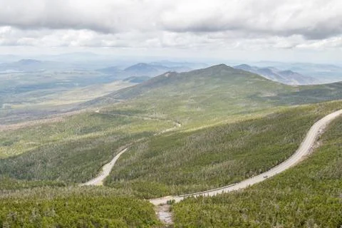 Road in the mountains Stock Photos