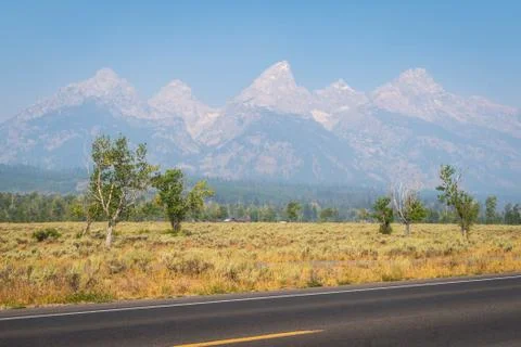 Road in the mountains Stock Photos