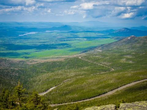 Road in the mountains Stock Photos