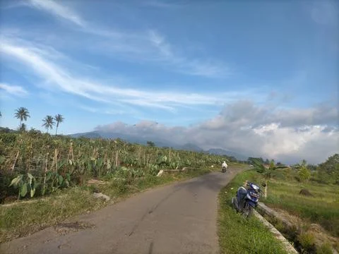 Road in the mountains Stock Photos