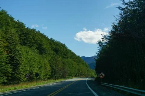 The road in the mountains Stock Photos