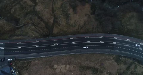 The road in the mountains. Traffic. Stock-Footage 153749837