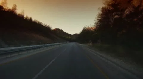 Road in mountains Turkey Vídeos de archivo 9359382