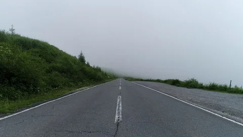 The road in the nature Stock Footage 80509587