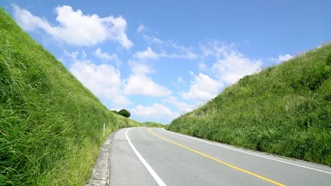 Road in the nature Video stock 81113583
