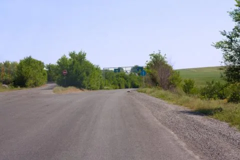 Road to the nature Foto stock