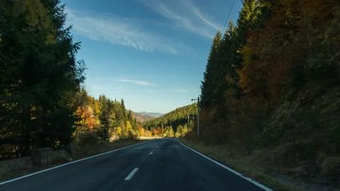 A road to nature Stock Photos