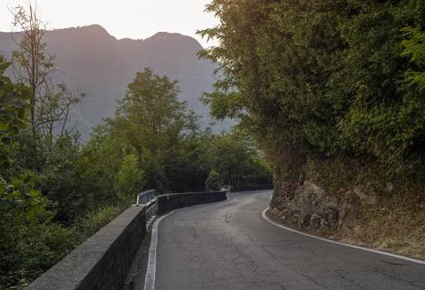Road on the nature Stock Photos