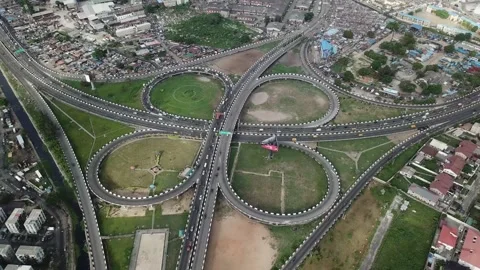 Road Network Stock Footage 162042372