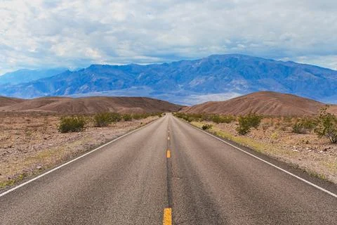 Road in Nevada Photos