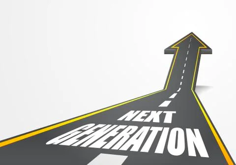 Road Next Generation Stock Illustration