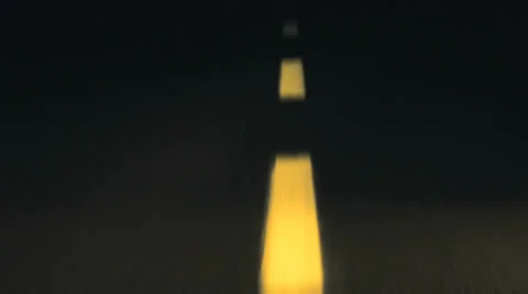Road night 02 Stock Footage 25540981