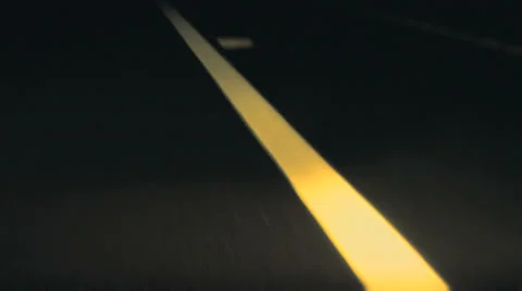 Road night 03 Stock Footage 25541054