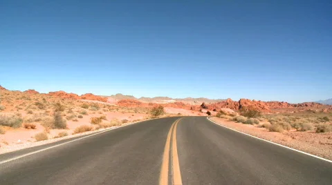 Road to Nowhere (1 of 3) Stock Footage 629507