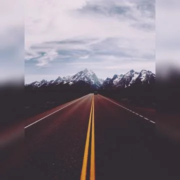 Road to nowhere Stock Illustration